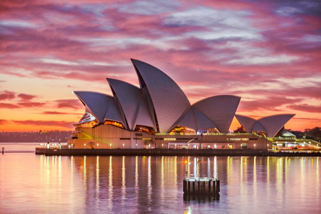 Vue de Sydney, Australie